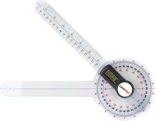 Vista 7 de GemRed Goniómetro digital de 12" para medición de ROM de rango de movimiento conjunto (nueva versión GR311)