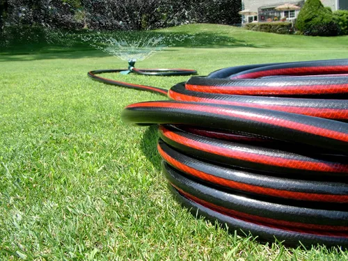 Vista 4 de Teknor Apex Never Kink Series 4000 Commercial Duty Pro manguera de jardín, Negro