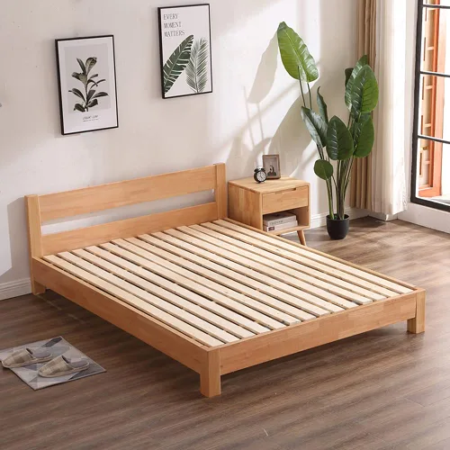 Vista 7 de Juego de 4 soportes para riel de cama, accesorios para marco de cama de madera, cabeceros de cama de 5 pulgadas (tornillos incluidos)