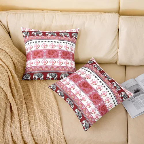 Vista 108 de Guitar Print Double Sides Print Pillow Covers 16"x16",Music Themed Bass Instruments Pillowcase Soft Square Cushion Cases,Rustic Music Score Note