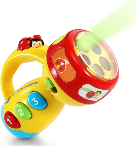 Vista 8 de VTech Spin and Learn Linterna de Color, Verde Lima