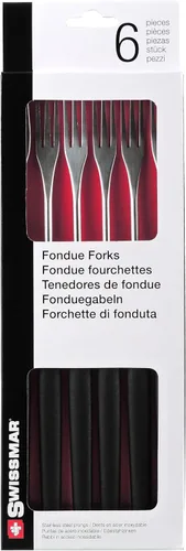 Vista 3 de Swissmar Tenedores para fondue de queso de 6 piezas