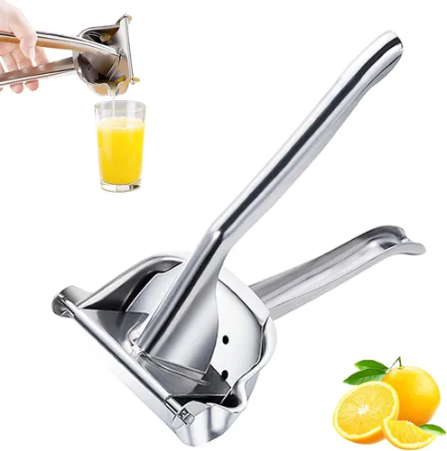 Vista 8 de Lemon Squeezer Stainless Steel Citrus Juicer, 2026 New Handheld Juicer for Home Use – Non-Slip Manual Citrus Juicer for Lemons, Oranges, and 1PC