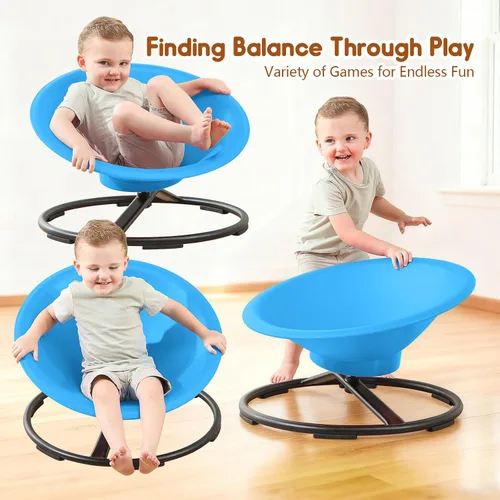 Vista 5 de Silla Giratoria para Niños Autistas, Juguetes de Sentarse y Girar para Autismo para Edad 3+, Silla Giratoria Sensorial que Mejora las Habilidades