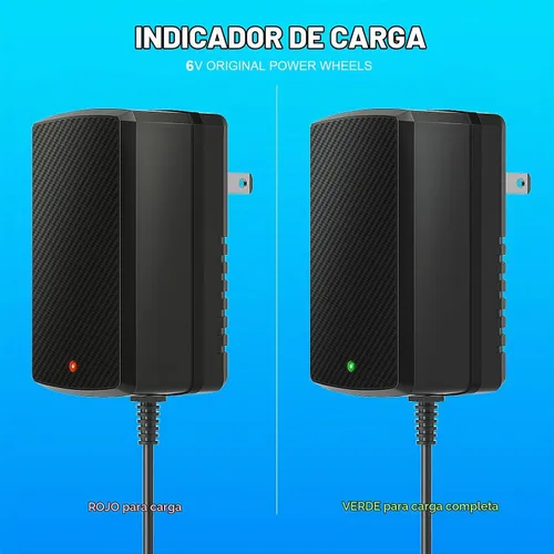 Vista 2 de Cargador de batería de 6 V para niños juguetes de coche, cargador