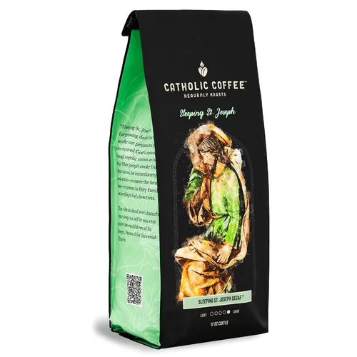 Vista 5 de Catholic Coffee Caja de café variada (grano entero) (Nuestra Señora de Guadalupe, San Patricio, San Pedro, San José)