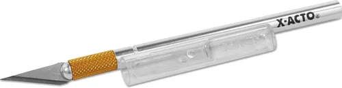 Vista 2 de X-Acto Z Series # 1 cuchillo con tapa, con revestimiento de nitruro de circonio Blade, Plateado Paquete de 10