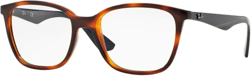 Vista 9 de Ray-Ban mens Rx7066 Square Prescription Eyeglass Frames Negro (black/Demo Lens)