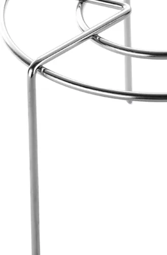 Vista 7 de Estante de vapor de acero inoxidable, soporte de vapor redondo de 6.3