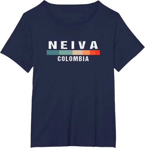 Vista 8 de Camiseta Neiva Colombia City Trip, Negro