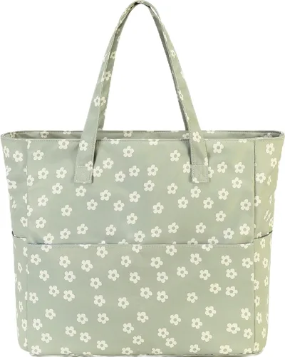 Vista 34 de Bluboon - Bolsa de playa impermeable para mujer, extra grande, con compartimento húmedo, para llevar de fin de semana, bolsa de piscina para viajes