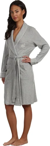 Vista 2 de Lauren Ralph Lauren Bata acolchada con cuello y puños esenciales de talla grande para mujer