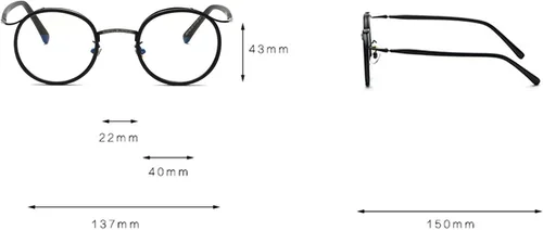 Vista 6 de COTIA Gafas de lectura de transición fotocrómicas progresivas multienfoque lector para hombres/mujeres gafas redondas clásicas