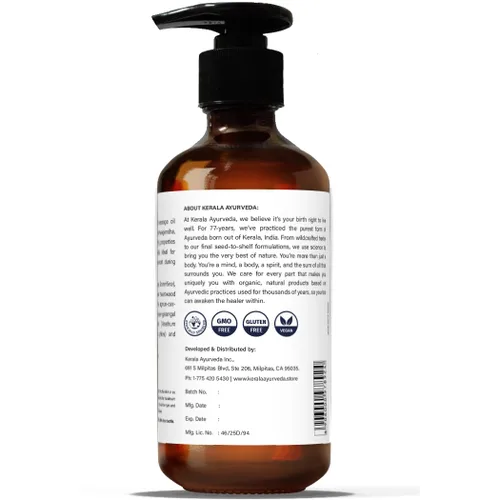 Vista 3 de Kerala Ayurveda Aceite de bienestar diario para niños (Lakshadi Thailam) – Aceite de masaje corporal diario para niños – Apoya la movilidad