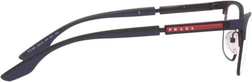 Vista 3 de Prada Linea Rossa PS 52NV - Lentes para hombre, goma azul, goma negra, 55