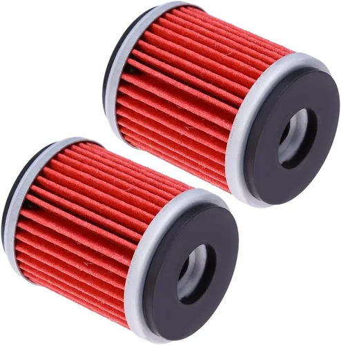 Vista 6 de 5 piezas 1S4-E3440-00 HF140 Filtros de aceite, Reemplazo para Yamaha YFZ450R 2009-2024 YZ450F WR250F WR450F 2009-2025, Reemplaza 38B-E3440-00