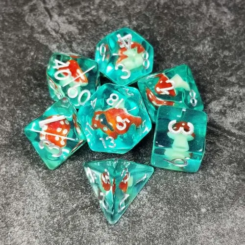 Vista 24 de Sage's Portal Familiars and Reagents - Juego de dados de resina para DND, juego de dados poliédricos para Dungeons and Dragons RPG de mesa TTRPG