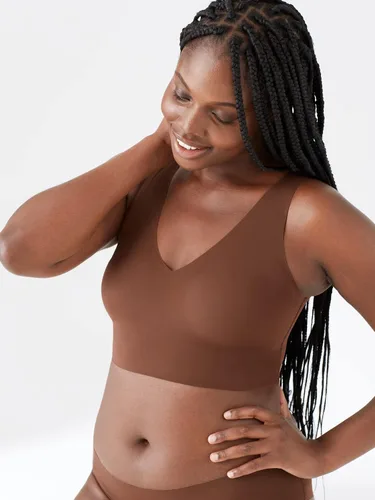 Vista 3 de True & Co True Body - Brasier con cuello en V para mujer