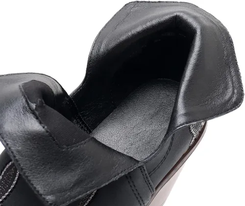 Vista 5 de Blikcon Botas vaqueras bordadas occidentales para mujer