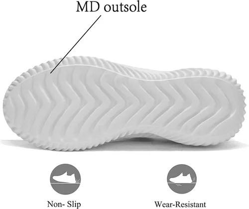Vista 6 de Zapatos deportivos para correr para hombre, ligeros, transpirables, de malla