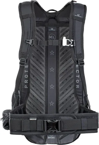 Vista 2 de EVOC Sports Fr Trail E-ride Protector Mochilas, Unisex, 100114100-M/L, Negro, M/L powersports-back-protectors