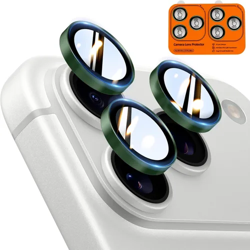 Vista 57 de TOCOL Protector de lente de cámara para iPhone 13 / iPhone 13 Mini vidrio templado HD individual resistente a los arañazos, accesorios compatibles