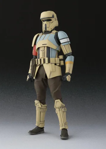 Vista 3 de Figura movible del Trooper de costa de Star Wars de 5.9 in aproximadamente. Material ABS y PVC