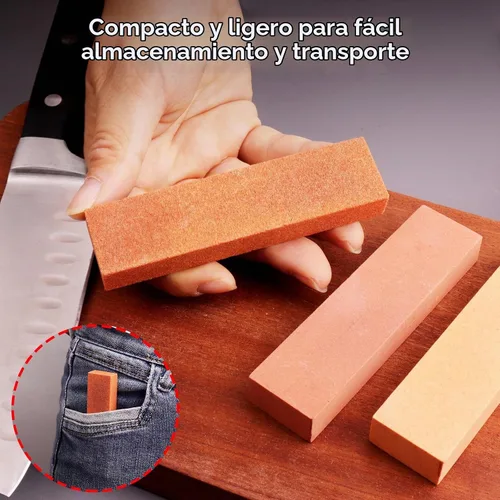 Vista 3 de 3pcs Sharpening Stone Set, Medium 240# 320# 400#-100x20x12mm
