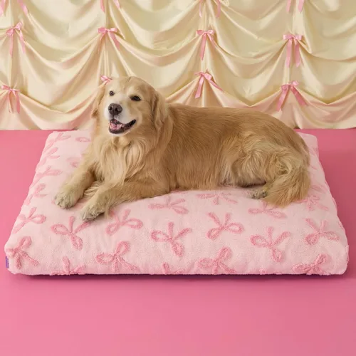Vista 11 de LE SURE - Bonita almohada estética para mascotas, tamaño mediano, diseño jacquard grueso para mascotas, 30 x 20 pulgadas