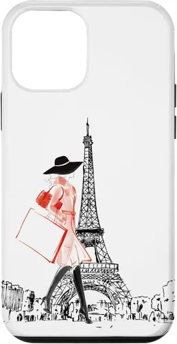 Vista 16 de Vintage Paris Woman - Funda de la Torre Eiffel para iPhone 17