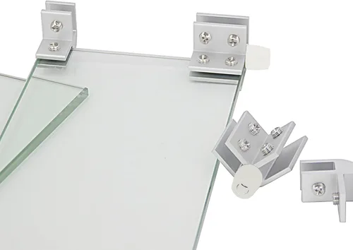 Vista 7 de FixtureDisplays® Protector de viento para hoguera de 20 x 20 pulgadas, cuadrado de 0.315 in de grosor, protector contra el viento para hogueras 997G