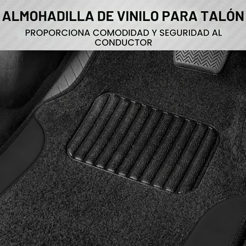 Vista 8 de BDK PolyPro - Juego completo de fundas para asientos de coche en negro con alfombras de piso a juego - Fundas para asientos de automóviles Todo negro