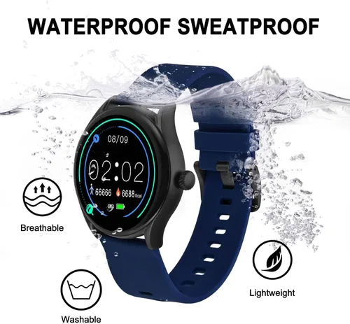 Vista 18 de BISONSTRAP Correas de reloj de silicona, correas de reloj delgadas con liberación rápida, 0.787 in, negro con hebilla negra