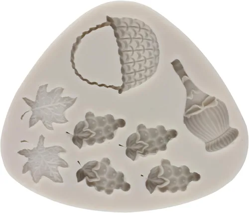 Vista 4 de Sijiangmold Moldes de silicona para botellas de vino, moldes para copas de vino, botellas de champán, moldes de caramelo para cupcakes, decoración