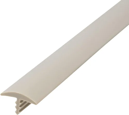 Vista 15 de Outwater Industries 25 pies almendra 5/8 pulgadas centro Barb Tee Molding T Molding Hobbyist Pack, pequeños proyectos, máquinas de arcada y mesas