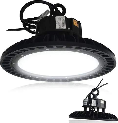 Vista 17 de RuggedGrade 100W Corvus II serie LED alta bahía UFO Warehouse Iluminación