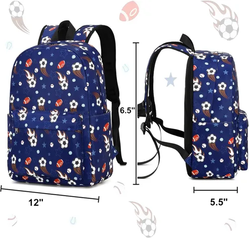 Vista 3 de CAMTOP Mochila preescolar para niños, mochila de jardín de infantes, mochila escolar, M