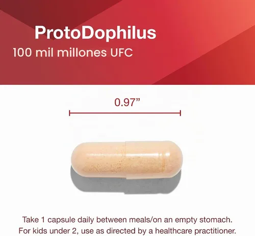 Vista 7 de PROTOCOL FOR LIFE BALANCE ProtoDophilus 100 mil millones, intestino, 30