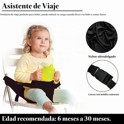 Vista 3 de Asiento de arnés de bebé para silla alta, cinturón de seguridad