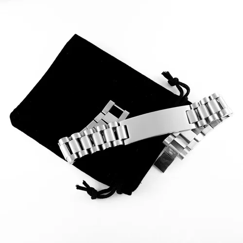 Vista 3 de Regalo para hijo de papa para cumple, graduacion o cualquier Occasion - Ladder Stainless Steel Bracelet
