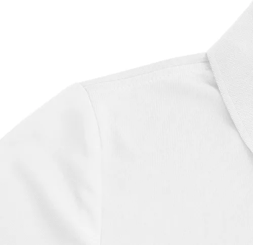 Vista 4 de MOHEEN Polo de golf de manga corta para mujer, de secado rápido, absorbe la humedad, rendimiento atlético