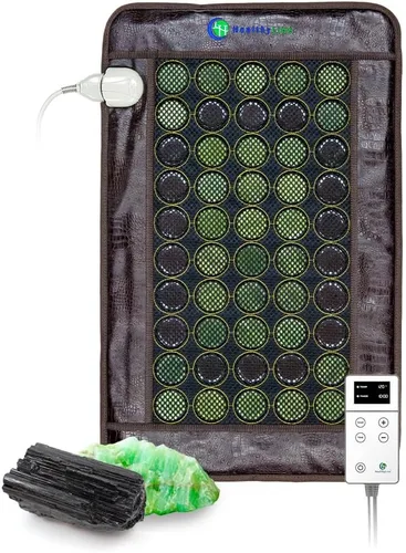 Vista 10 de HealthyLine - Alfombrilla térmica de infrarrojos lejanos para alivio del dolor de espalda, cuello, hombros y músculos - Alfombrilla eléctrica