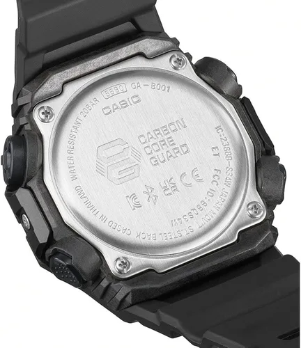 Vista 5 de G-Shock Reloj Casio GA-B001-1AER carbono y resina, Negro -, Moderno