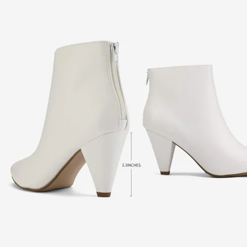 Vista 4 de DREAM PAIRS - Botas de tacón alto de aguja y punta fina para mujer