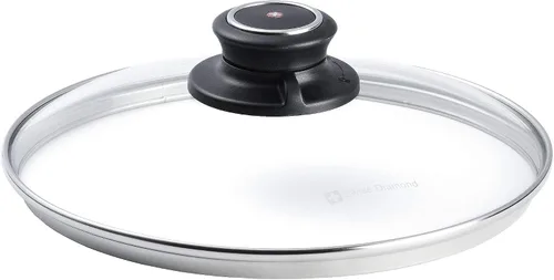 Vista 7 de Swiss Diamond Tapa de vidrio templado térmico de 10.2 in apta para lavavajillas y horno