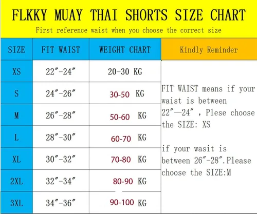 Vista 7 de FLKKY Muay Thai - Pantalones cortos de boxeo para hombres y mujeres, de alta calidad, para entrenamiento de artes marciales, gimnasio, boxeo