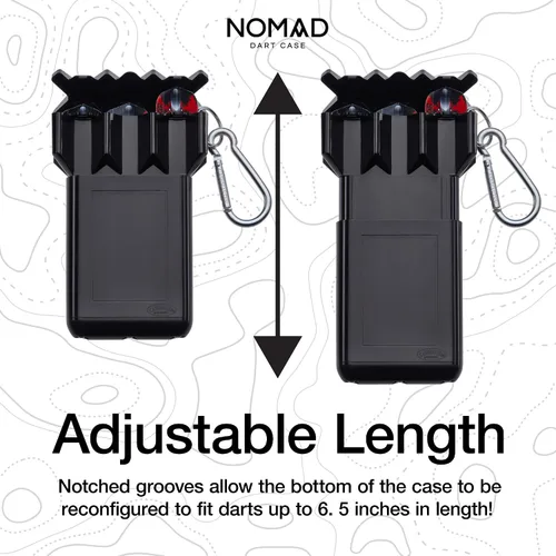Vista 4 de Casemaster de GLD Products - Estuche ajustable para dardos Nomad
