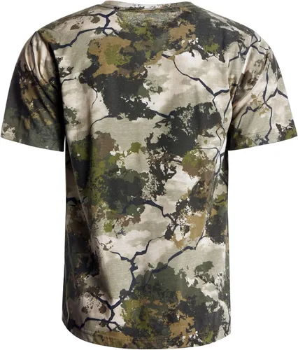 Vista 24 de King's Camo Camiseta de caza de manga corta de algodón Desierto sombra