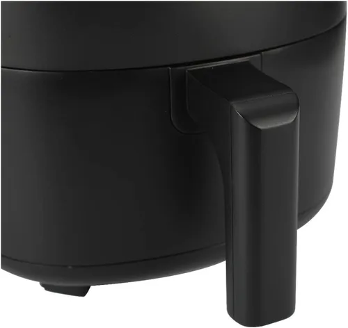 Vista 4 de Freidora de aire de capacidad de 2.2 cuartos de galón, antiadherente, cesta apta para lavavajillas, 1150 W, color negro