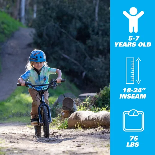 Vista 2 de STACYC Bicicleta de equilibrio eléctrica sin escobillas 16eDRIVE para niños de 5 a 7 años de edad